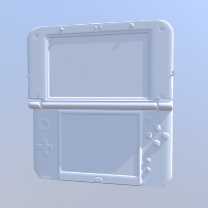 A model of a 3DS XL